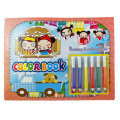 Детская книжка-Раскраска с Блендой ручка / Creatinvity для детей